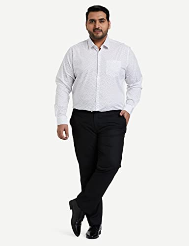 Image of Diverse Men's Cotton Printed Full Sleeve Regular Formal Shirt