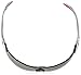 Harley-Davidson HD802 Safety Glasses with Silver Tempels Frame and Silver Mirror Tint Hardcoat Lens