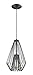 Z-Lite 442MP-MB 1 Light Mini Pendant, Matte Black