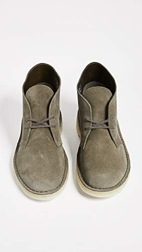Image of Clarks Men's Desert Chukka Boot, Olive Suede, 100 M US
