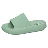 Suela antideslizante XTI 44489, Sandalias Planas Mujer, Aqua, 40 EU