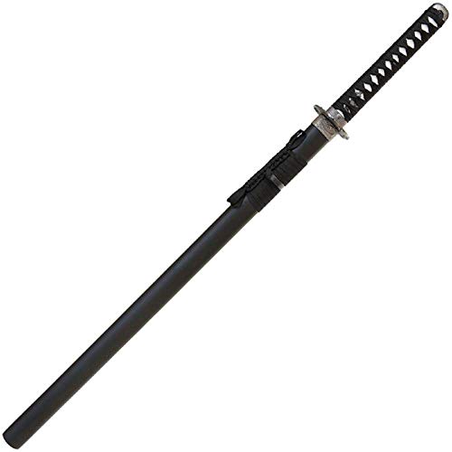 g8dsu00ae Samurai Schwert mit Ständer Schwarzes Ninja Schwert Black (036)