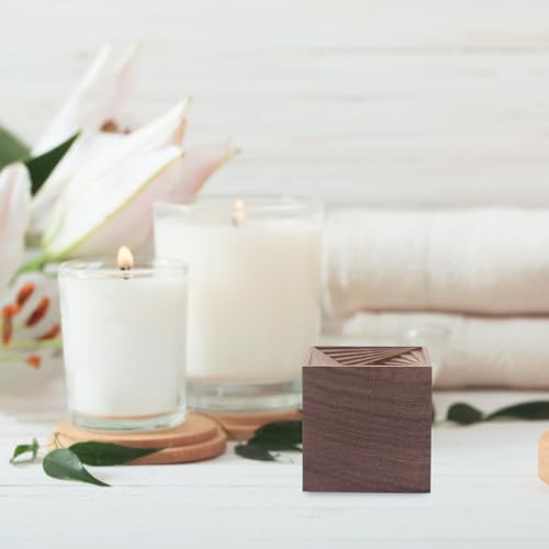 Difusor aromático eléctrico de madera ARTIBETTER, 4 cm miniatura 6