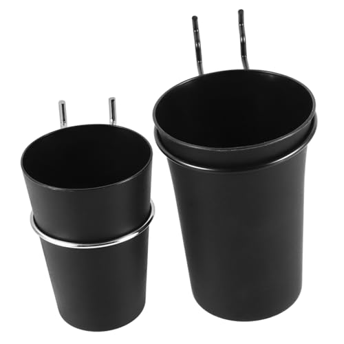 HOMSFOU Pegboard Hooks Organizer Storage Cups Set Pcs Wall Mount Hooks for Clamping Desk Pegboard Tool Organization Hardware Storage