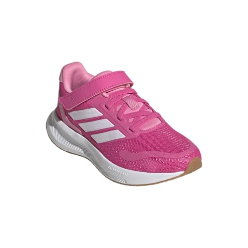 Image of adidas Kids' Marvel Run Falcon 5 Elastic Lace & Strap Shoe