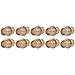 SharkBite 3/4 Inch Crimp Coupling, Pack of 10, Brass Plumbing Fitting, PEX Pipe, PE-RT, UC016LFA10