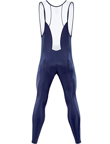Image of qualidyne Men's Cycling Bike Bib Long Pants Cycling Tights with 3D Breathable Pad, Excellent Performance & Better Fit