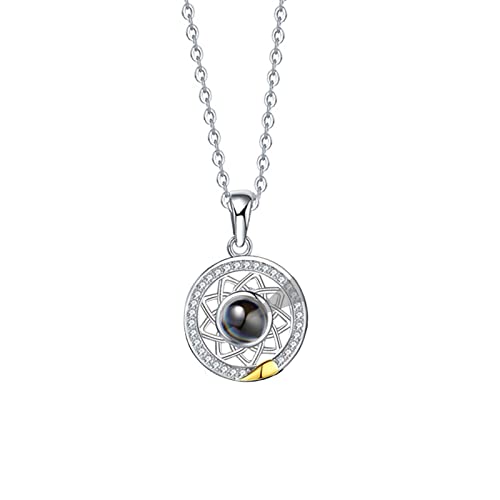 Bijoux homme Saint Valentin collier photo unique pour un cadeau romantique inoubliable