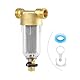 Wasserfilter Wiederverwendbare, Vorfilter Wasserfilter Spin Down Sediment Wasserfilte Wasser Vorfilter Sedimentfilter für Sedimentfilter Brunnenwasserschlauch (1/2)