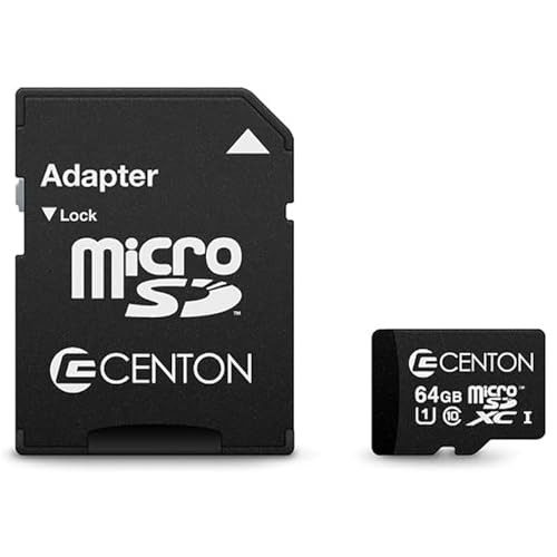 Centon Electronics 64GB Micro SD Card (S1-MSDXU1-64G) by Centon