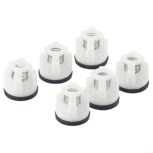 Válvula de retención para lavadora de alta presión para cabezal de bomba de aluminio, adecuada para Kärcher K2/K3/K4 Series (modelos 280/380/360) - 6 piezas de repuesto