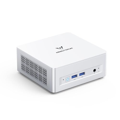 MINISFORUM Mini PC UM880 Plus con AMD Ryzen 7 8845HS (8C/16T, hasta 5,1 GHz),Mini computadora Radeon...