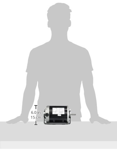 Century Formerly Ao Smith Gf2054 1/2 Hp, 1725 Rpm, 115 Volts, 48/56 Frame, Odp, Sleeve Bearing Belt Drive Blower Motor #TOP1