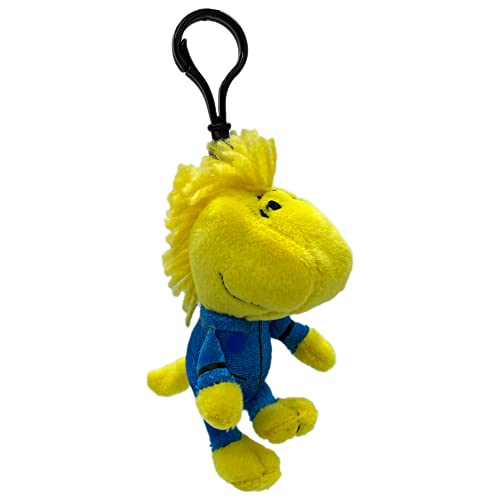 Jinx 11898-NAA-00-OSS-000 Snoopy In Space Woodstock In Blue Astronaut Suit Clipsters Toy, 4-In Plush Hangers From Apple Tv+ Series thumb #1