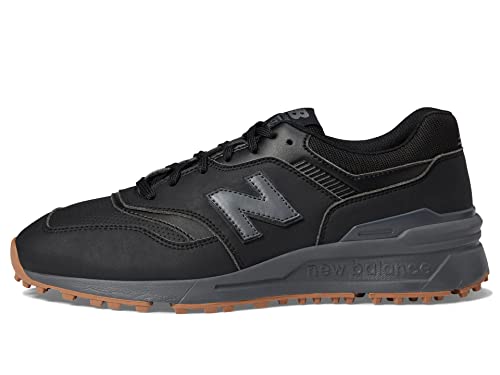 Image of New Balance Mens 997 Sl Skate Shoe, Black /Grey, 13 X-Wide US
