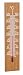 Produktbild TFA Dostmann Analoges Innen Außen Thermometer, 12.1054.01, Wetterfest, hohe Genauigkeit, Eiche, L 46 x B 12 x H 200 mm