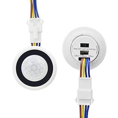 Image of Sisah PIR 110 Body Motion Detector Adjustable Day Night Sensor Switch (2)