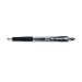 Pilot 15001 Gel Pen, Retractable, Refillable, Fine Point, Black Ink