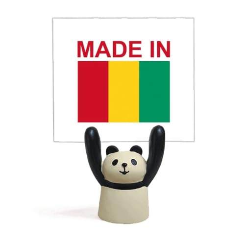 Panda porte-mémo Guinée Country Love pour ne plus perdre vos post-it importants