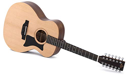 Sigma Guitars GM12+ – 12 chaînes - Les Beatles, Paul McCartney, John Lennon, RIngo Starr, George Harrison Sigma Guitars GM12+ - 12 chaînes