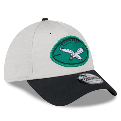 Gorra New Era Stone/Black Philadelphia Eagles 2024 miniatura 3