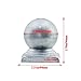Tsnamay Square 4 Pcs Gray Cast Iron Post Head Spherical Fence Dome Deck Post Cap Decorative Fittings for 3.15