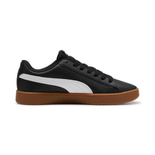 PUMA Baskets Classiques Rickie Unisexes, Puma Black Puma White Gum, 38 EU