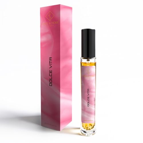 NOSE & NOSE MILANO Dolce Vita Perfume Unisex Extrait de Parfum Equivalente e Inspirado La Vie Est Belle - Perfume de Larga Duración y Persistente, Fragancia Intensa con 30% de Esencia Pura 10 ml