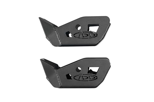 ADD Offroad Rear Shock Guard Skid Plates for The 2021+ Ram 1500 TRX | Sold as a Pair | Protects Lower Shock Mount & Bolt | Made in The USA | 3/16" Steel