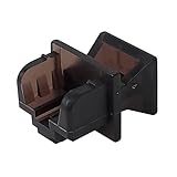R.J. Enterprises - RJ45 Jack Dust Cover, Cap, Protector, Black (Price per Bag of 100p) DC-0-BK