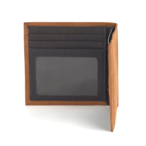 ARIAT Men's Embossed Logo Brown Leather Bifold Wallet A35482443