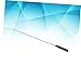 ORFOFE 10Pcs Hearing Amplifier Cleaning Rods for Maintenance Sound Guide Tube Black