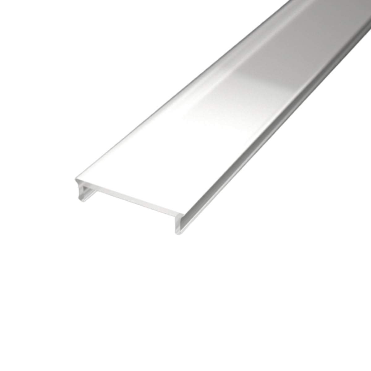 Profil en aluminium BETA2 de 2 m encastré Plaque de plâtre Carrelage pour bande LED coque mate (BETA2L)