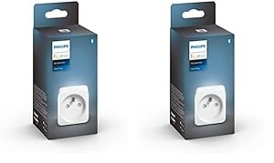 Prise connectée Philips Hue Smart Plug (Lot de 2)