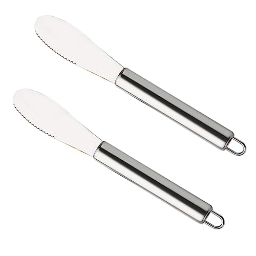 OFFSCH Cupcake Icing Cake Decorating Supplies 2pcs Offset Spatula Butter Knife Set