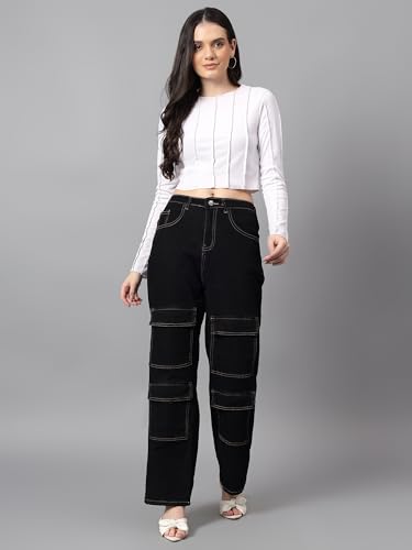 Image of KOTTY Womens Denim Jeans | All Day Comfort | Casual Wear for Women