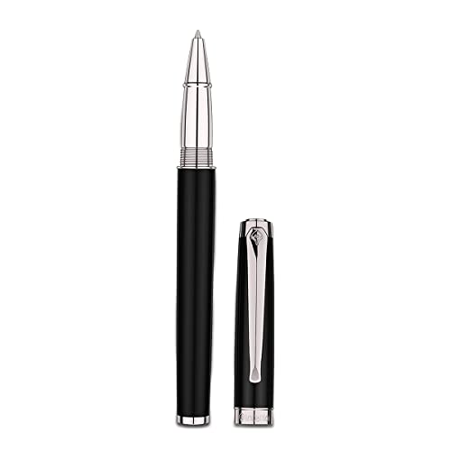 Image of Renaissance - Black & Chrome (Chrome Plated Trims) Roller Ball Pen