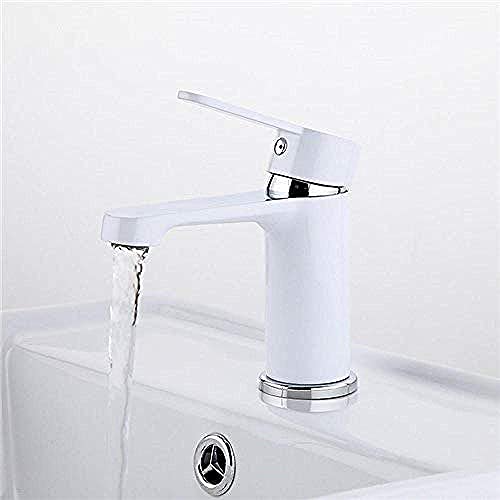 Robinet de lavabo de bain multicolore à eau chaude et froide réglable - 2