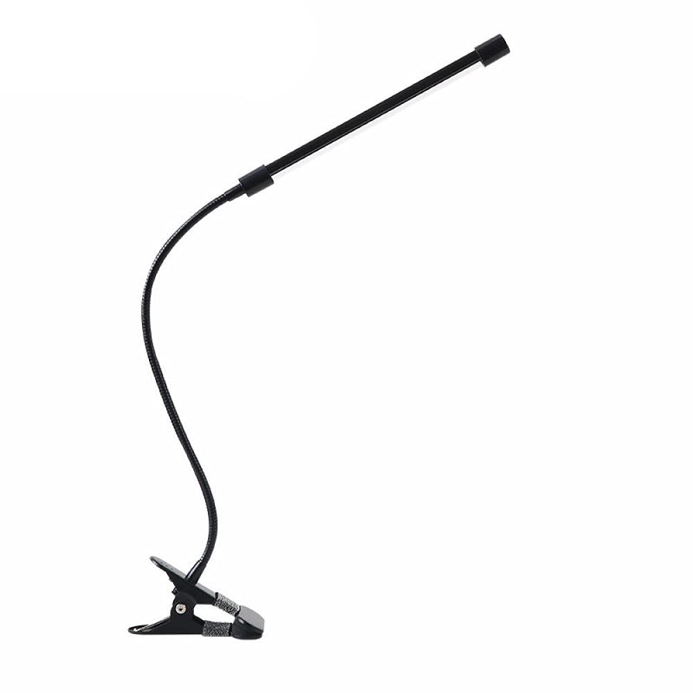 Luci A Clip Lampada Pinza Luce Da Lettura Luce Da Lettura Clip Black White Light / Warm Light Dimellente Temperatura Di Colore Temperatura Usb Clip Lampada Lettura Lettura Dello Ufficio Protezione Ocu