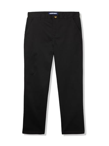 Image of French Toast Men's Straight Fit Stretch Twill Chino Pant