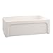 Barclay FSSB1054BQ Granville 30" Single Bowl Fire Clay Farmer Sink, Bisque