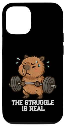 Capybara Deadlift Struggle Is Real Lift Gymrats Y fB[X X}zP[X iPhone 12/12 Pro p