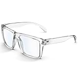 MAXJULI Blue Light Glasses XXL Size Double Extra Large Z87 for Big Wide Heads Men...