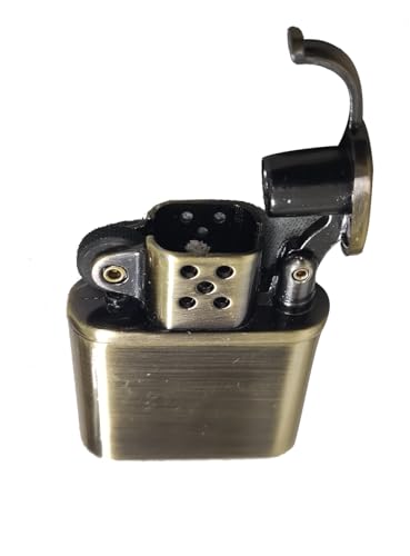 Kerosene Lighter Retro Old Style Grinding Wheel Lighter Men's Gift (HT676NOPATTERN)