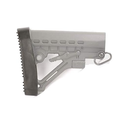 Hunter Select US Tactical Deluxe Military Style Butt Pad for Adjustable Magpul MOE CRT Stock (Black)