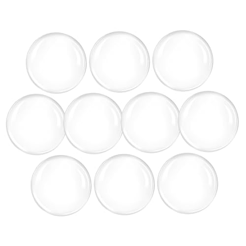 IWOWHERO 10pcs Wall Protector from Furniture Door Stop Wall Guard Door Stoppers Clear Door Stopper Noise Canceling from Door Knobs Bumper Clear Wall Protector Safety Mask Mute