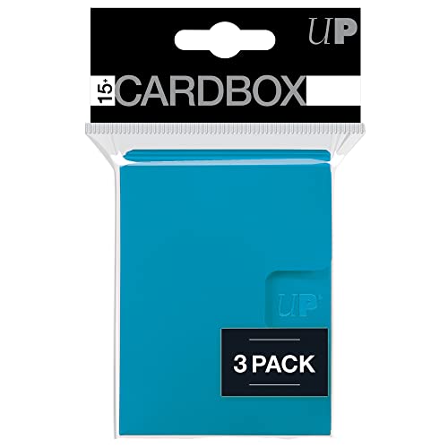 Ultra Pro - 15+ Deck Box 3 Pack - Light Blue