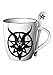 Pacific Giftware Baphomet Tea Coffee Mug & Spoon Set Witches Brew by Alchemy