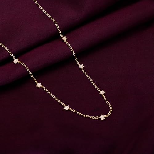 GIVA 925 Silver 18k Gold Plated Anushka Sharma Star Constellation |Necklace to Gifts for Women & Girls | With Certificate of Authenticity and 925... - Image 8