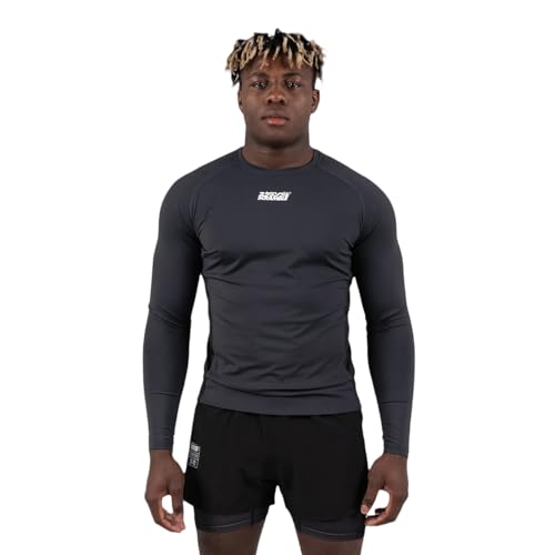 Scramble Shinobi Premium Compression Top - Long Sleeve - XL - Black